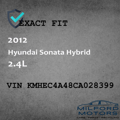 Black Automatic Temperature Control Module Fits 2011-2015 Sonata Hybrid 2.4L