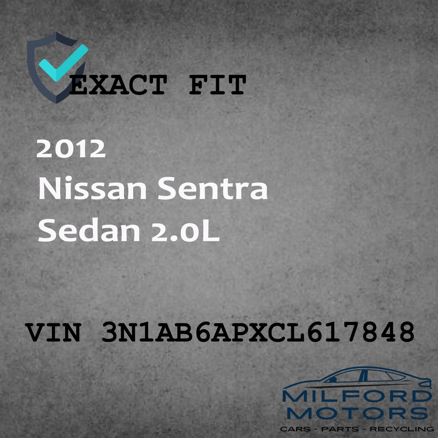 OEM Audio Equipment Radio Receiver AM/FM/CD Fits 2010-2012 Sentra Sedan