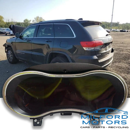 Silver Face w/ Tachometer Speedometer Head/Cluster Fits 2014 Grand Cherokee 3.6L