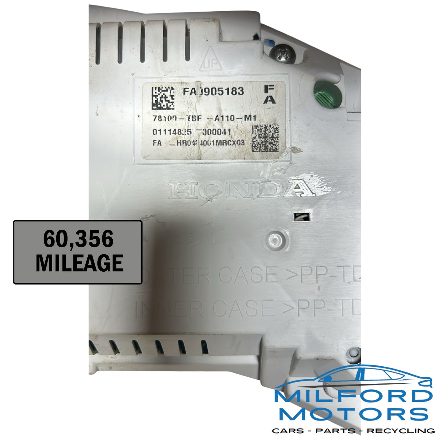 Instrument Speedometer Head/Cluster Fits 2017-2019 Honda Civic Sedan 1.5L