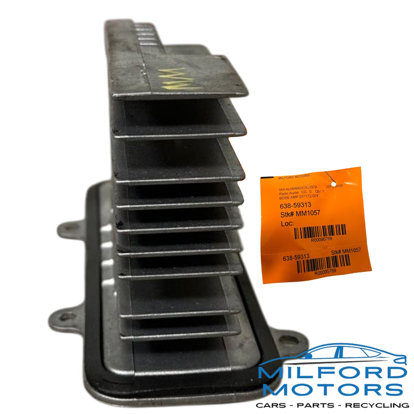 Used Bose Radio Amplifier (Under 3rd Row Seat) Fits 2013-2014 Infiniti JX35 3.5L