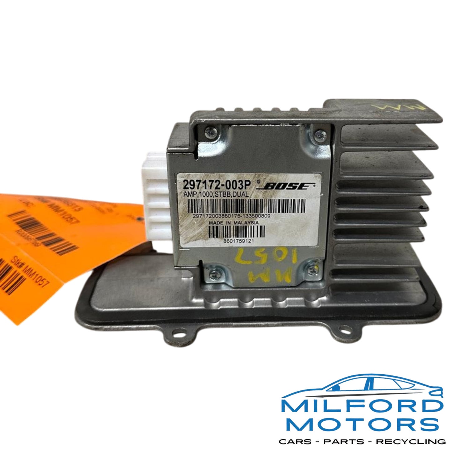 Used Bose Radio Amplifier (Under 3rd Row Seat) Fits 2013-2014 Infiniti JX35 3.5L