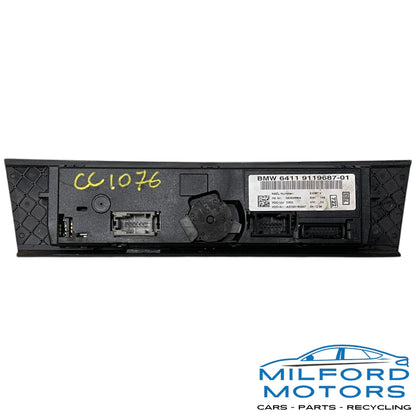 Black Automatic Temperature Control Fits 2007-2010 BMW 335i 328i 3.0L