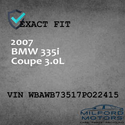 Black Automatic Temperature Control Fits 2007-2010 BMW 335i 328i 3.0L