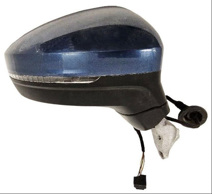 2018-2021 VW Tiguan Passenger Side Mirror Blue OEM  Power Adjust