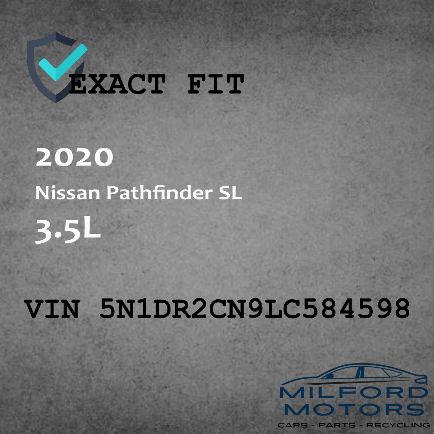 Brake Master Cylinder Fits for 2020 Nissan Pathfinder SL 3.5L