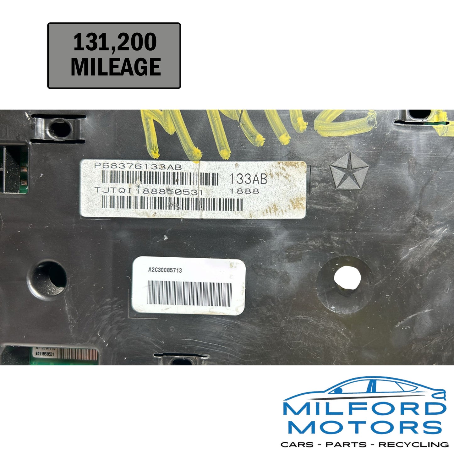 Instrument Speedometer Head/Cluster Fits 2019-2020 Dodge Grand Caravan 3.6L