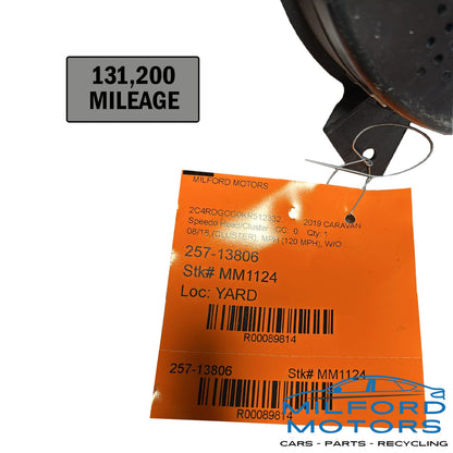 Instrument Speedometer Head/Cluster Fits 2019-2020 Dodge Grand Caravan 3.6L