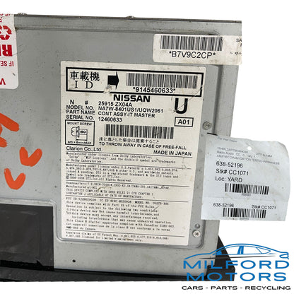 OEM Radio Receiver AM/FM/CD w/ Navigation Fits 2011-2013 Nissan Altima 2.5L