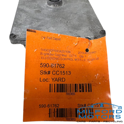 LH Front Electronic Control Module (ECM)  Fits 2013 Accord Sport Sedan 2.4L