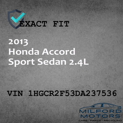 LH Front Electronic Control Module (ECM)  Fits 2013 Accord Sport Sedan 2.4L