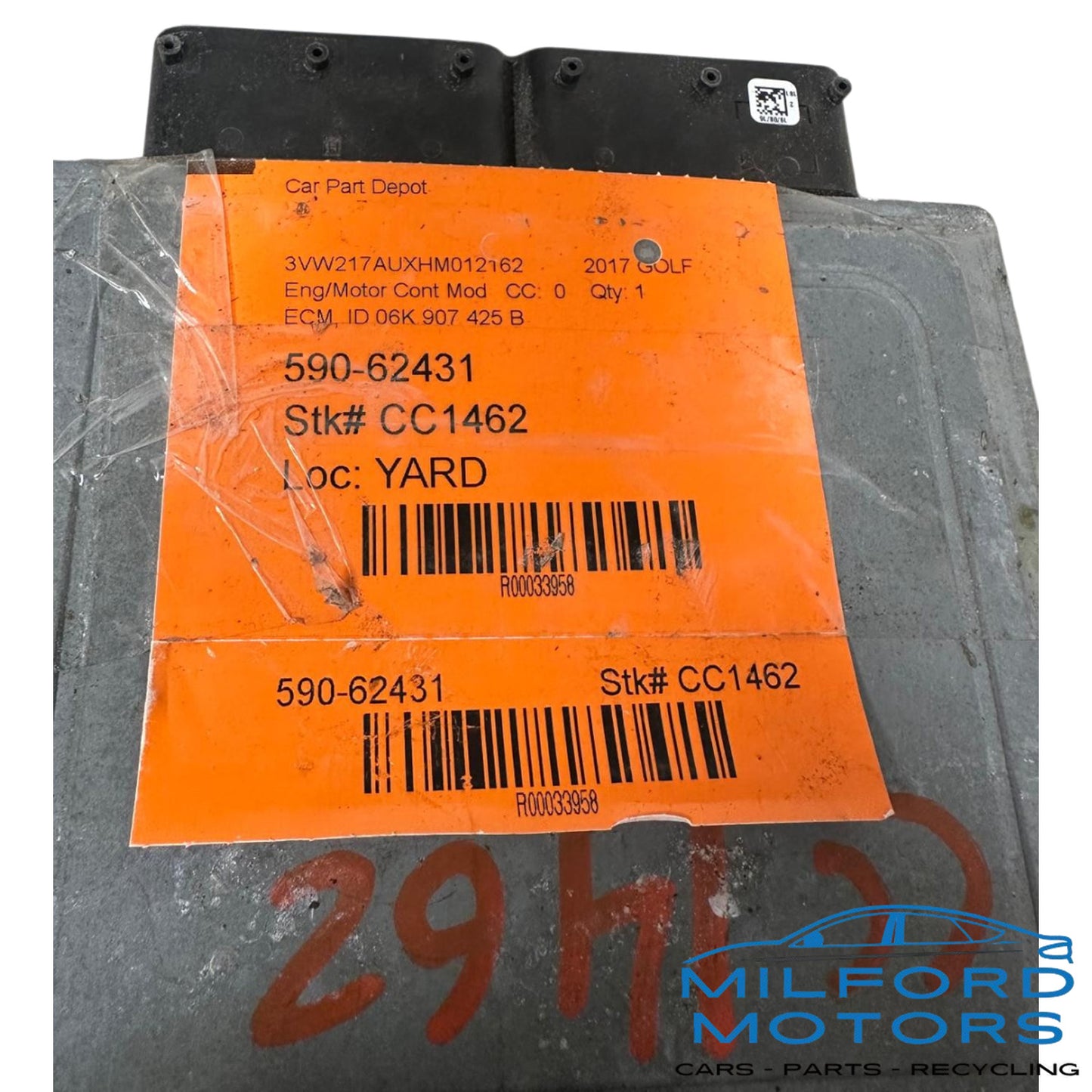 Electronic Control Module (ECM)  Fits 2015-2017 VW Golf Audi A3 1.8L