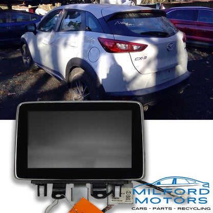 Info-GPS-TV Screen Display Touch Screen  Fits 2016-2017 Mazda CX-3  2.0L