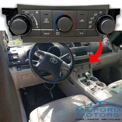 Gray Manual Temperature Control  Fits 2011-2013 Toyota Highlander 3.5L