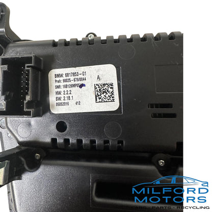 Black Automatic Temperature Control  Fits 2014-2019 BMW X5 X6 3.0L