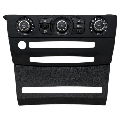 Black Automatic Temperature Control  Fits 2006-2010 BMW M5 Sedan 5.0L