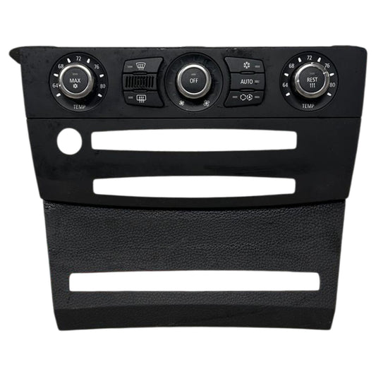 Black Automatic Temperature Control  Fits 2006-2010 BMW M5 Sedan 5.0L