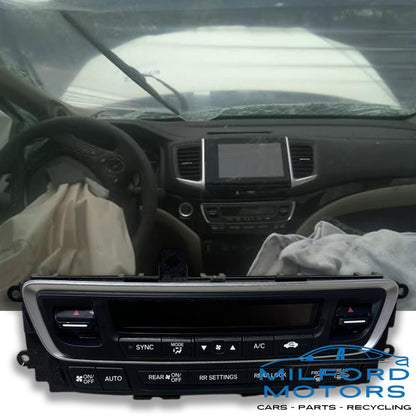 Black Automatic Temperature Control  Fits 2016-2018 Honda Pilot Touring 3.5L