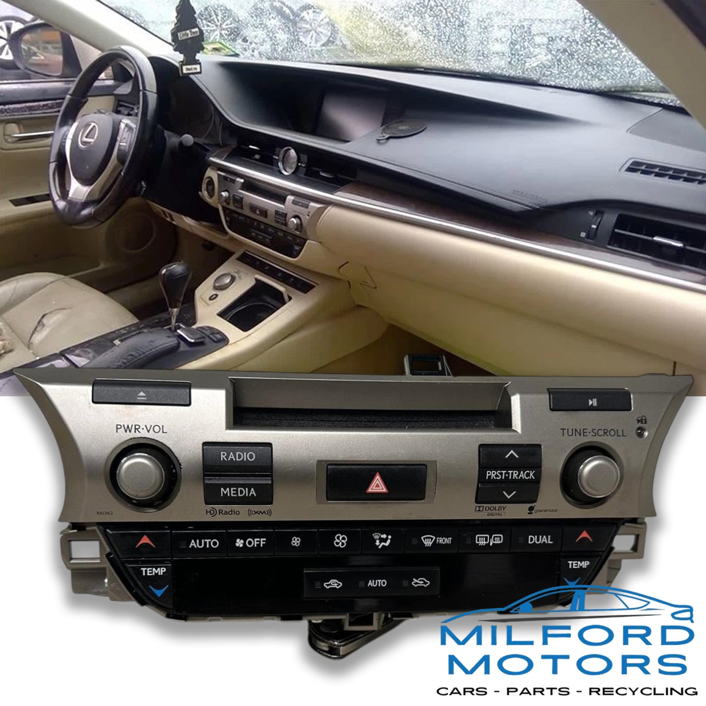 Audio Equipment Radio Receiver 2014 Lexus ES350 ES300H Sedan 3.5L