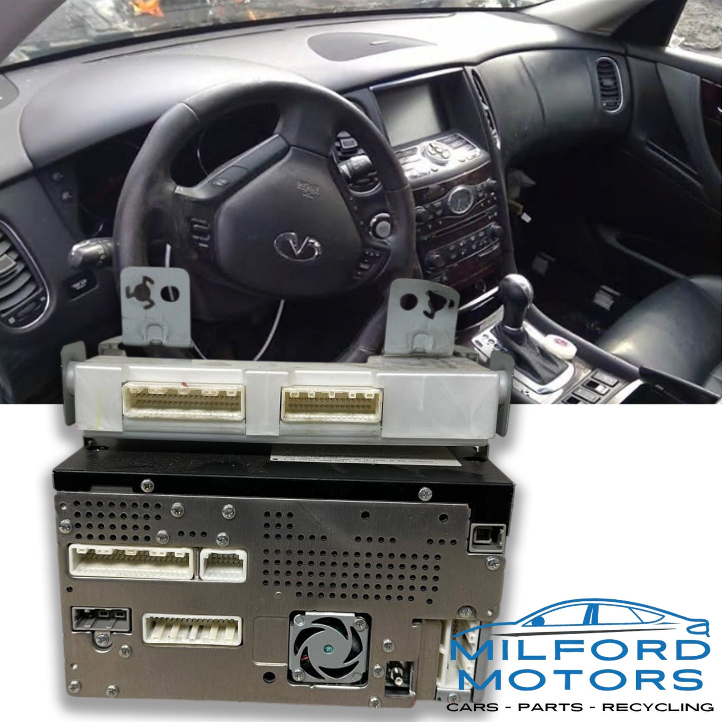 Used Audio Equipment Radio Receiver AM/FM/CD Fits 2008-2009 Infiniti EX35 3.5L