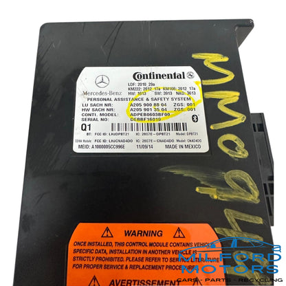 Chassis ECM Communication Trunk Mounted Fits 2015-2016 C300 C350E C450 C63 C63S