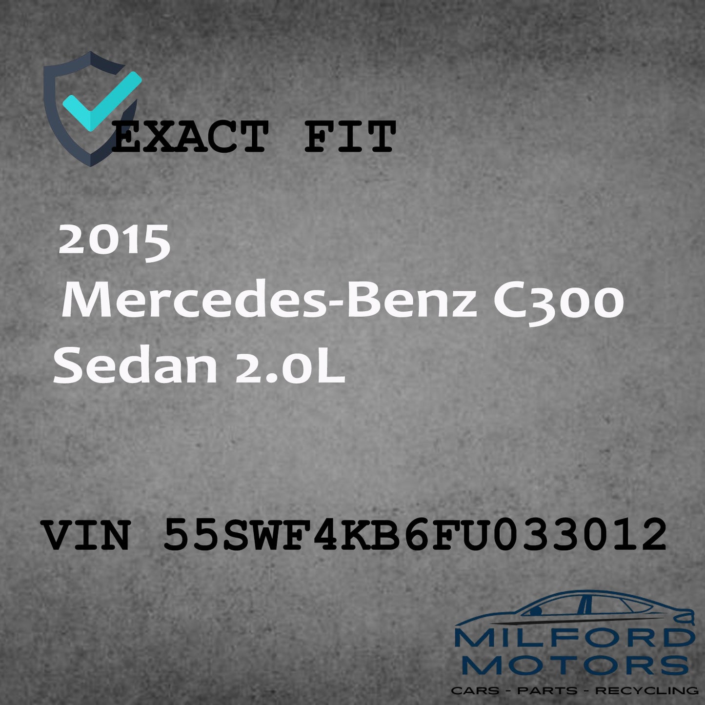 Chassis ECM Communication Trunk Mounted Fits 2015-2016 C300 C350E C450 C63 C63S