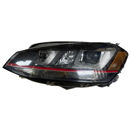 Driver Side Xenon Headlight Fits 2015-2017 Volkswagen Golf GTI Hatch 2.0L