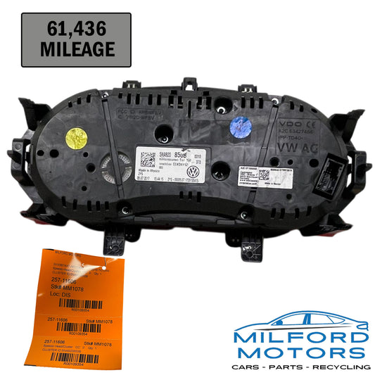 Analog Speedometer Head/Cluster   Fits 2018-2019 VW Tiguan S 4Motion 2.0L