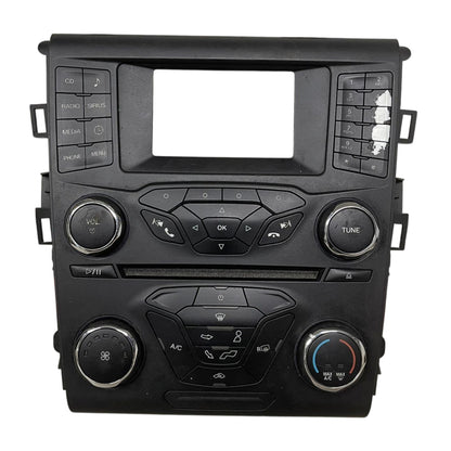 Used Audio Radio w/ Temperature Control  Fits 2014 Ford Fusion SE Sedan 1.5L