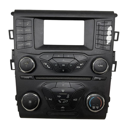Used Audio Radio w/ Temperature Control  Fits 2014 Ford Fusion SE Sedan 1.5L