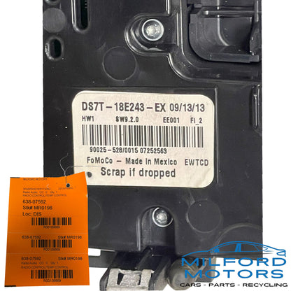 Used Audio Radio w/ Temperature Control  Fits 2014 Ford Fusion SE Sedan 1.5L