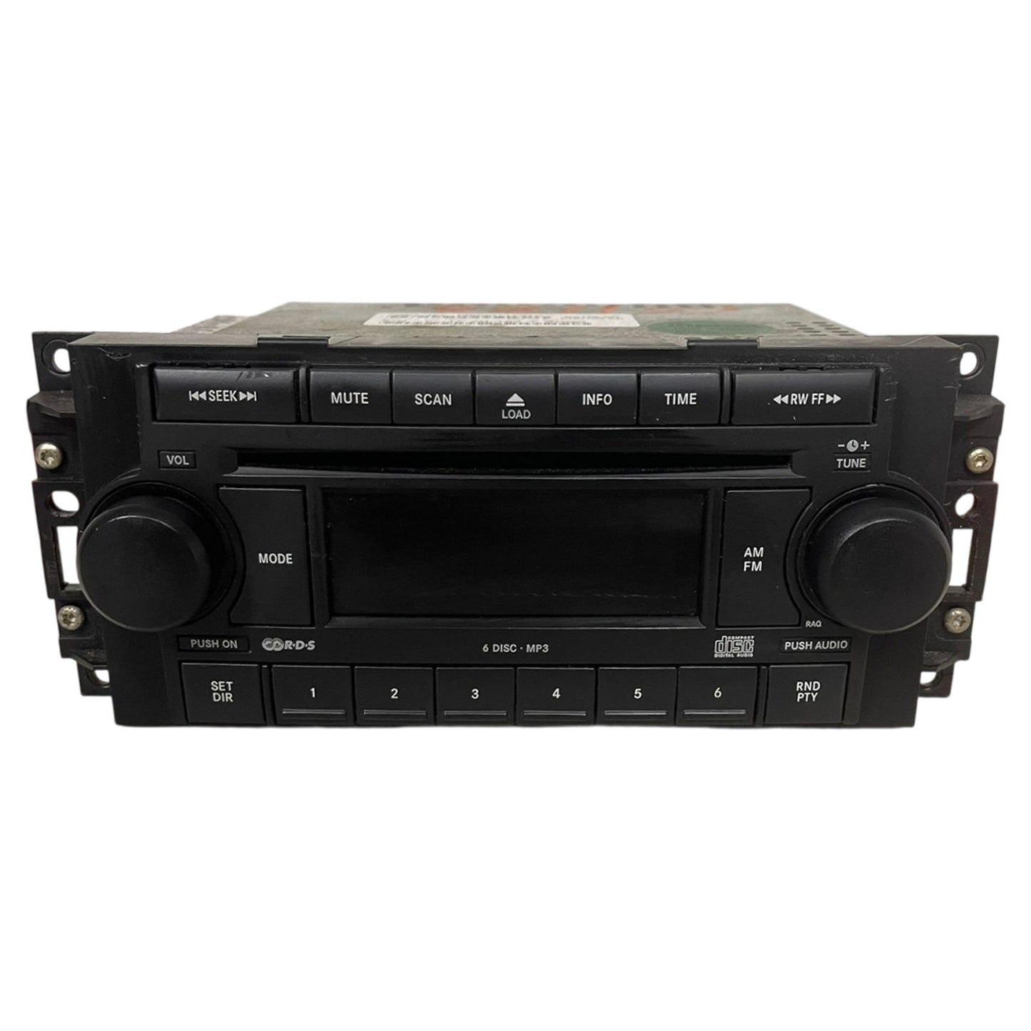 Used Radio Receiver AM/FM/CD  Fits 2006-2008 Dodge Ram 1500 Crew Cab 4D 4.7L