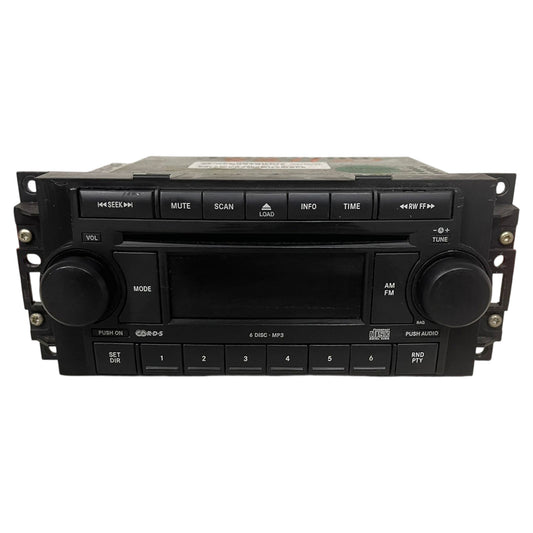 Used Radio Receiver AM/FM/CD  Fits 2006-2008 Dodge Ram 1500 Crew Cab 4D 4.7L