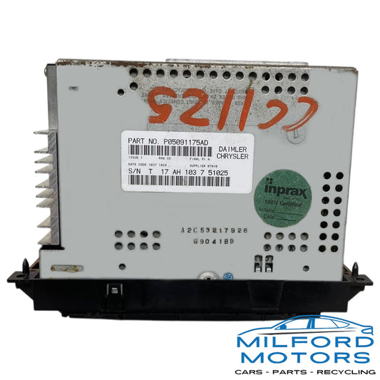 Used Radio Receiver AM/FM/CD  Fits 2006-2008 Dodge Ram 1500 Crew Cab 4D 4.7L