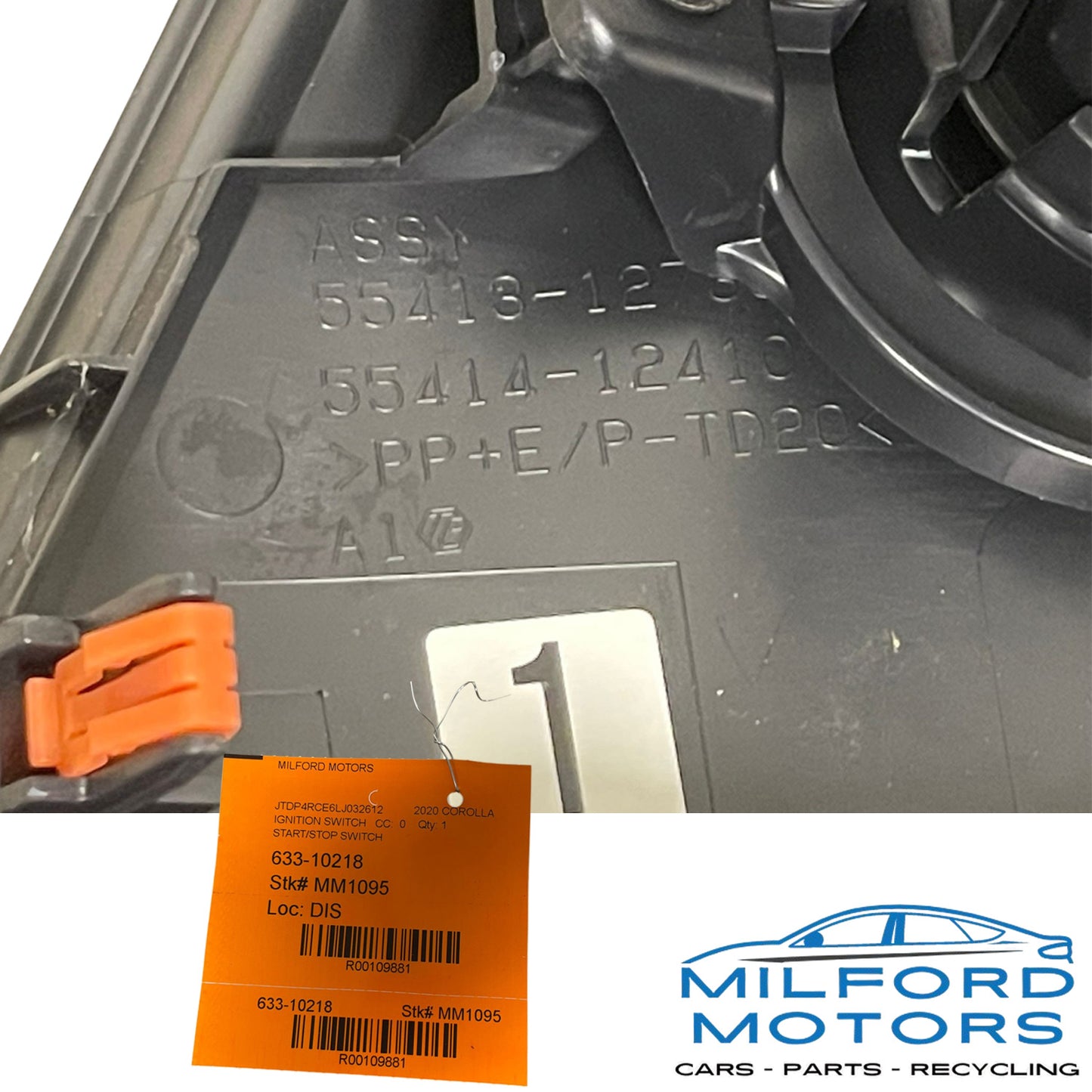 Keyless Ignition Push Button Start Fits 19-24 Corolla RAV4 Highlander Venza 2.0L