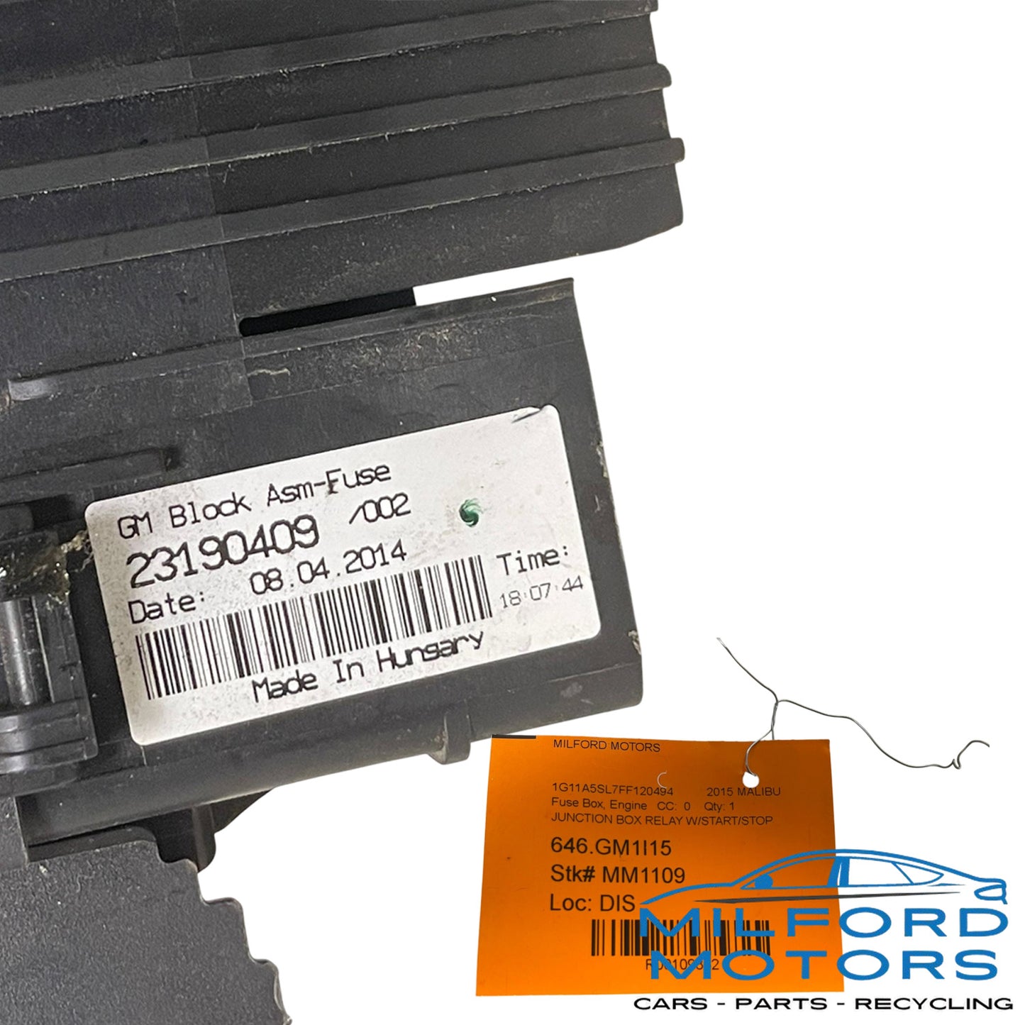 Junction Fuse Box Relay w/ Start Fits 2015 Chevy Malibu LS Fleet Sedan 2.5L