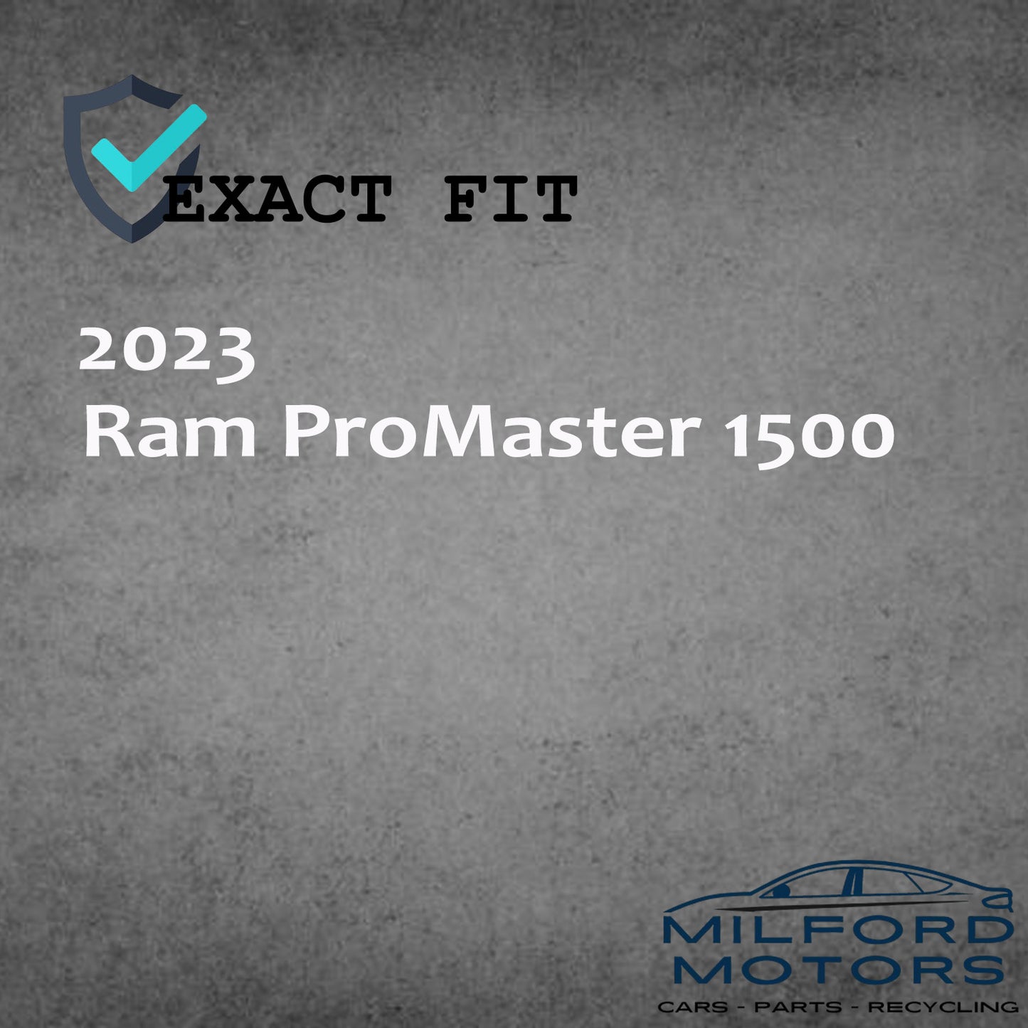 Used Audio Equipment Radio Receiver  Fits 22-2024 Ram Promaster 1500 2500 3500