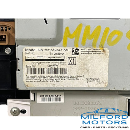 OEM Dash GPS Display Screen Fits 2016-2020 Acura ILX