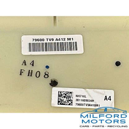 Black Automatic Temperature Control  Fits 2016-2018 Acura ILX Sedan 2.4L