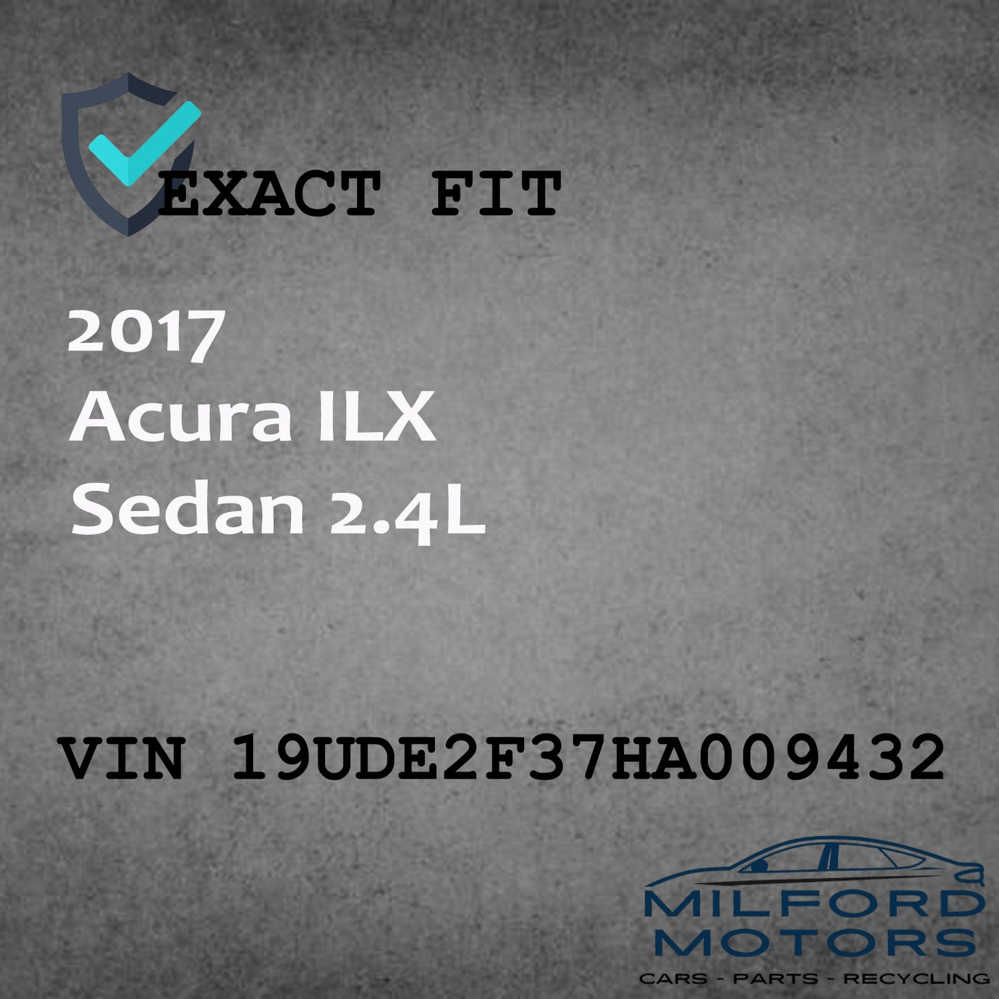 Black Automatic Temperature Control  Fits 2016-2018 Acura ILX Sedan 2.4L