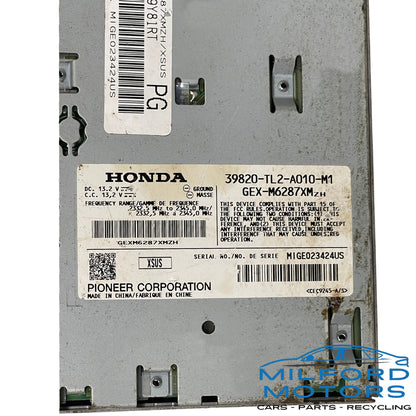 Used Audio Equipment Radio Satellite Receiver Fits 2009-2014 Acura TSX 2.4L