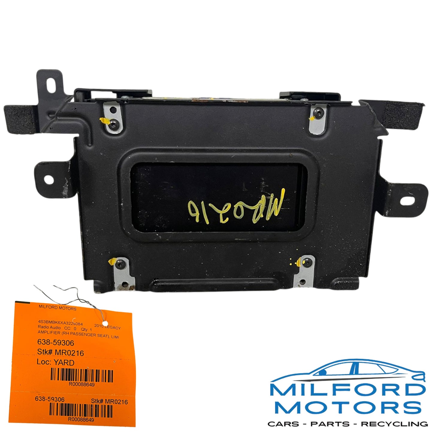 Audio Equipment Radio Amplifier Fits 2010-2012 Subaru Legacy Sedan 2.5L