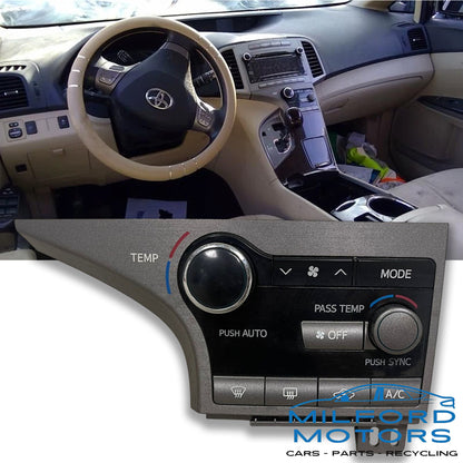 Gray Automatic Temperature Control  Fits 2009-2012 Toyota Venza AWD 2.7L