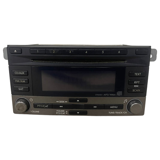 Audio Equipment Radio Receiver AM/FM/CD/MP3  Fits 2009-2013 Forester 2.5L