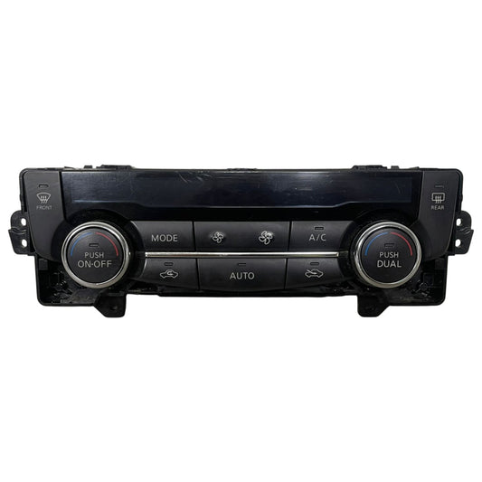 Black Automatic Temperature Control  Fits 2014-2016 Nissan Rogue 2.5L