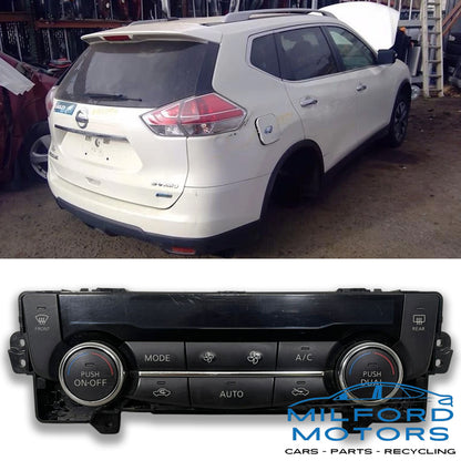 Black Automatic Temperature Control  Fits 2014-2016 Nissan Rogue 2.5L