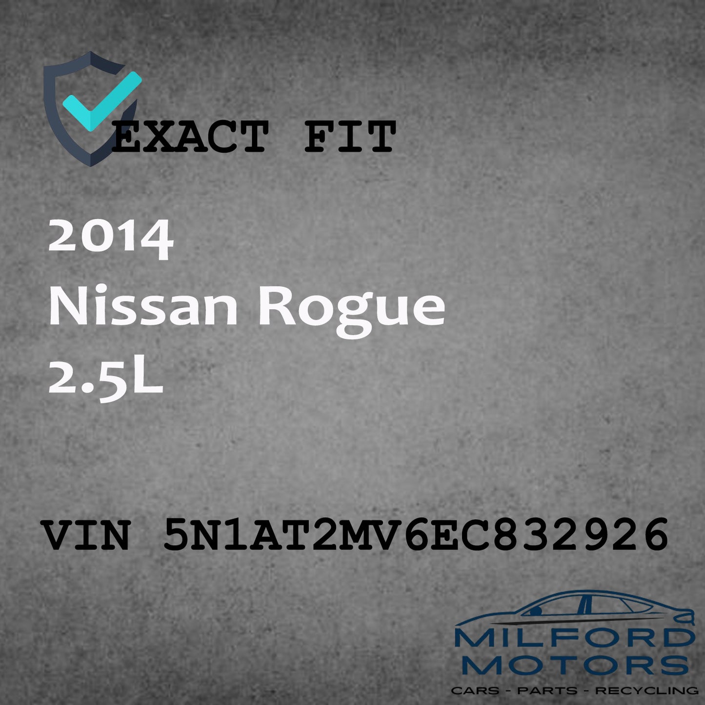 Black Automatic Temperature Control  Fits 2014-2016 Nissan Rogue 2.5L