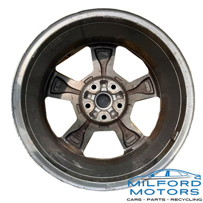 16x6-1/2 5-Single Spoke Aluminum Wheel Rim Fits 2008-2012 Chevy Malibu LT 2.4L