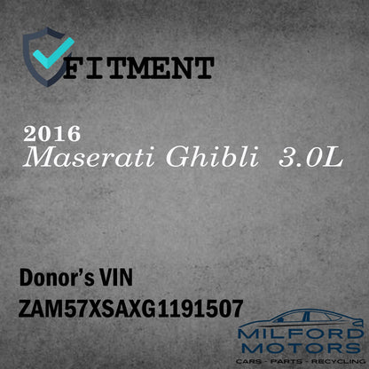 Front Engine Cooling Radiator Assembly Fits 2016 Maserati Ghibli Sedan 3.0L