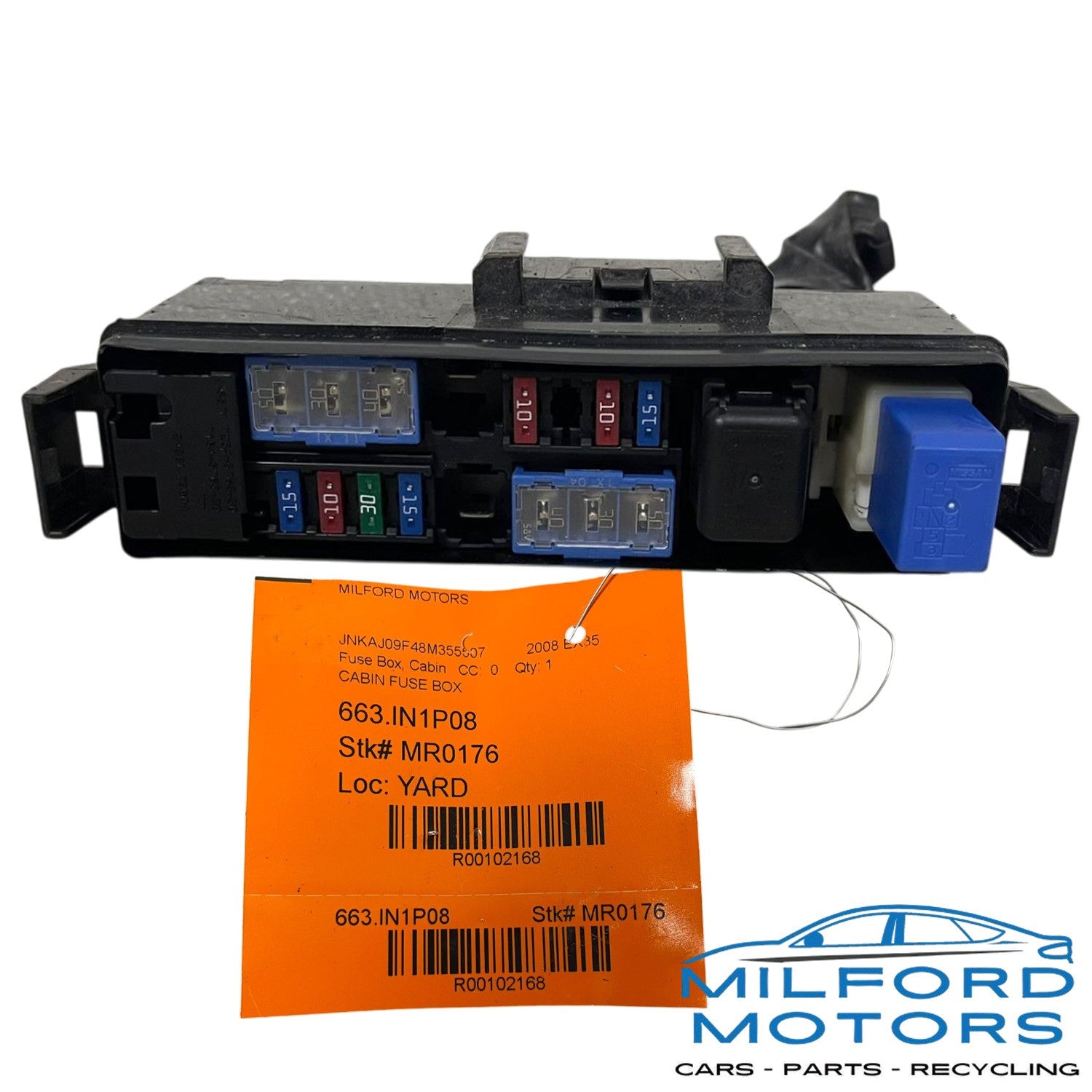 Cabin Fuse Box Fits 2008 Infiniti EX35 Base / Journey 3.5L